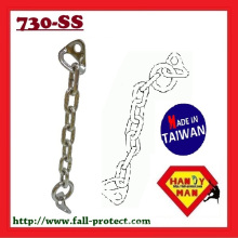 730SS-10 Chain Set Industrial with Bolt Hanger with Ring Rock Climbing Chain Anchor